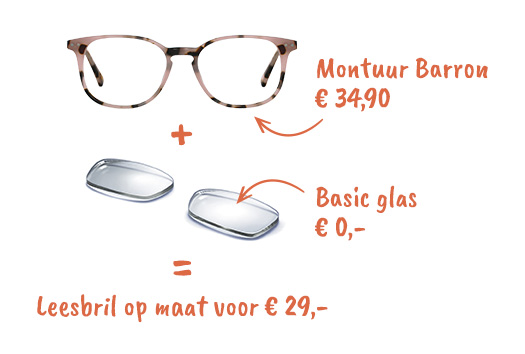 Wat kost een leesbril?