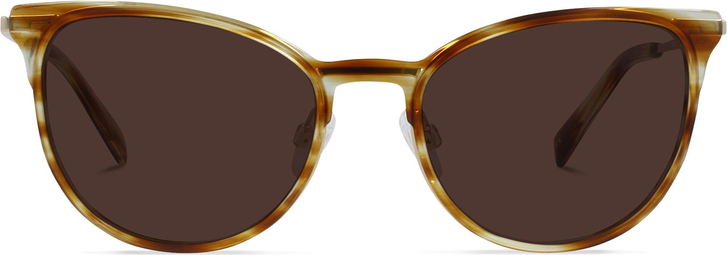 Claire | Copper Havana with Light Gold Metal - 0