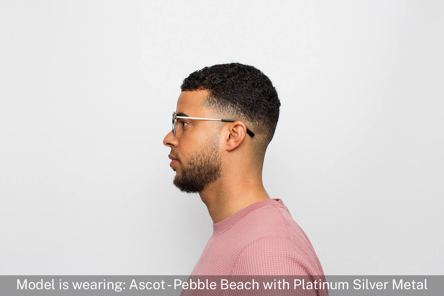 Ascot | Pebble Beach with Platinum Silver Metal - 4