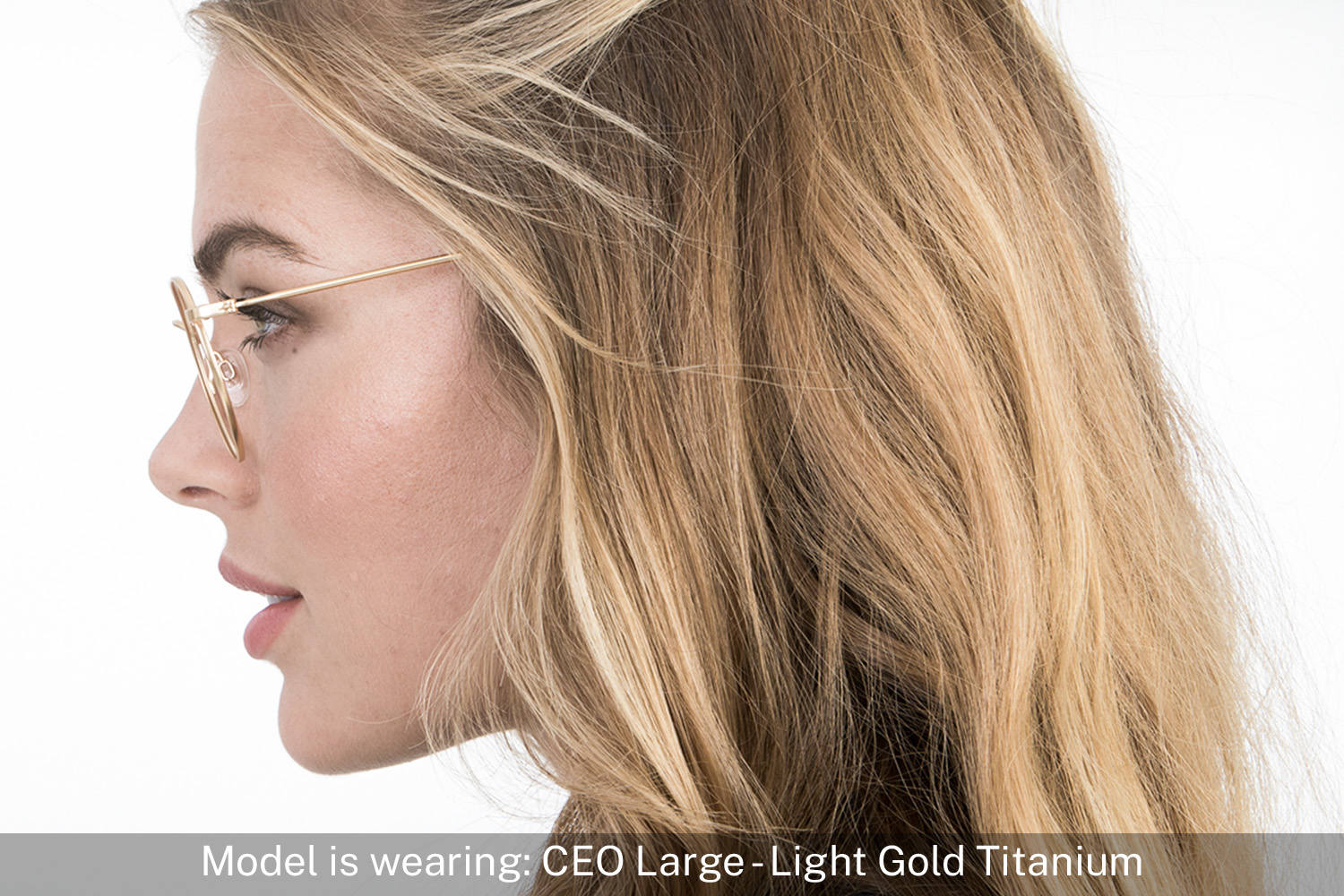 CEO Large | Light Gold Titanium - 8