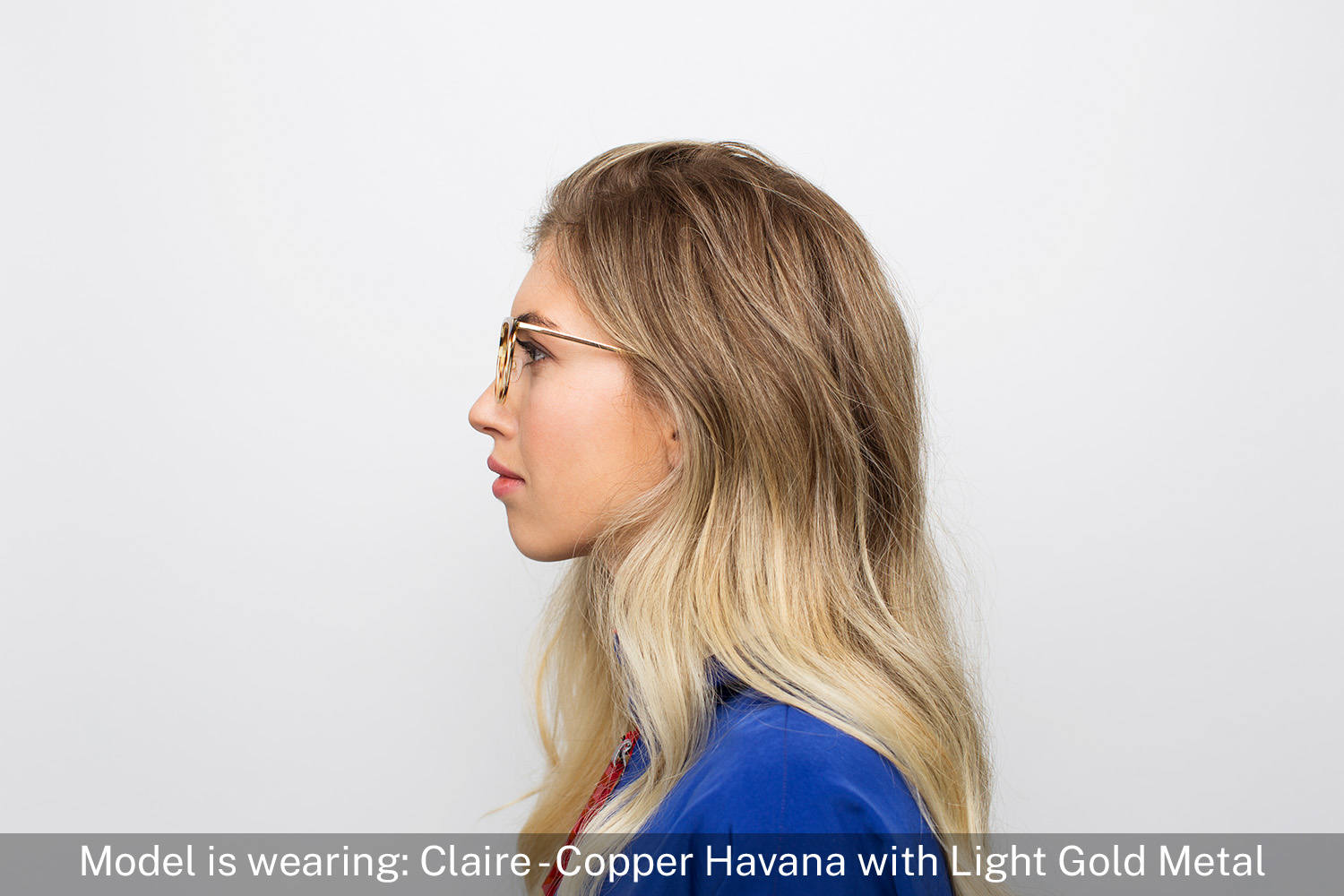 Claire | Copper Havana with Light Gold Metal - 4