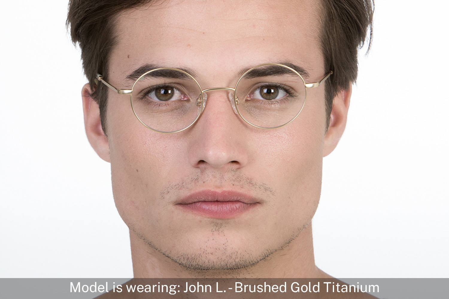 John L. | Brushed Gold Titanium - 3