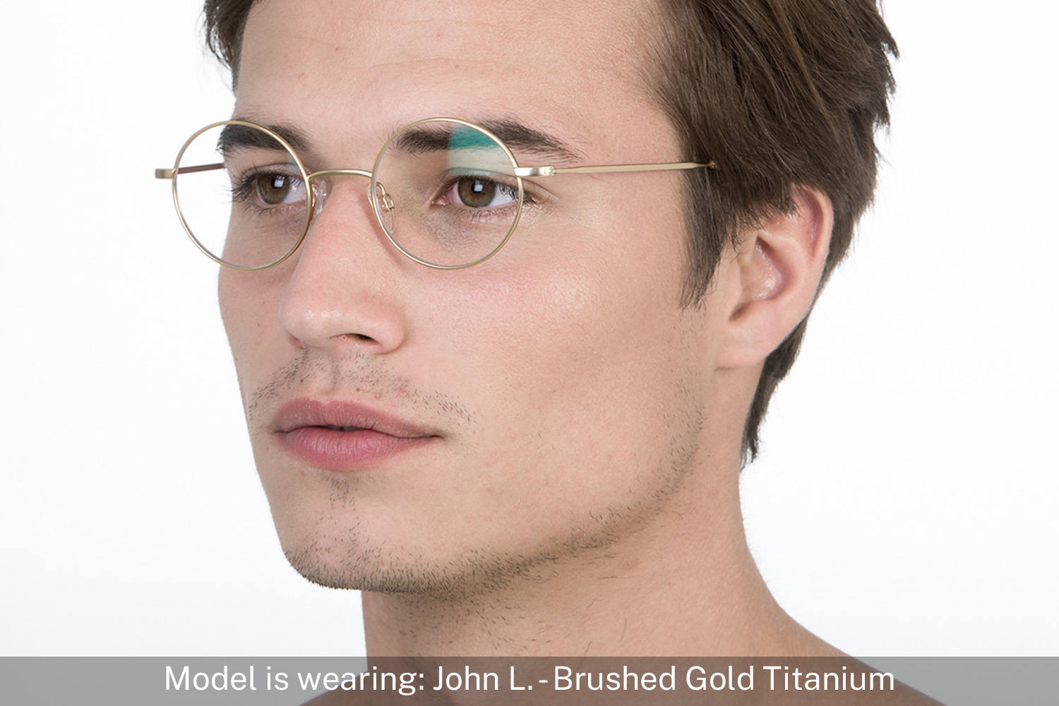 John L. | Brushed Gold Titanium - 4