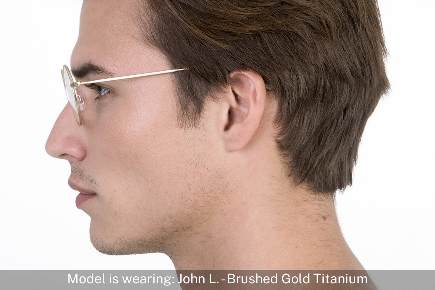 John L. | Brushed Gold Titanium - 5