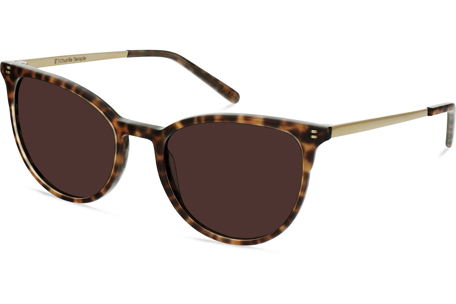 Elise | Leopard Brown with Copper Metal - 2