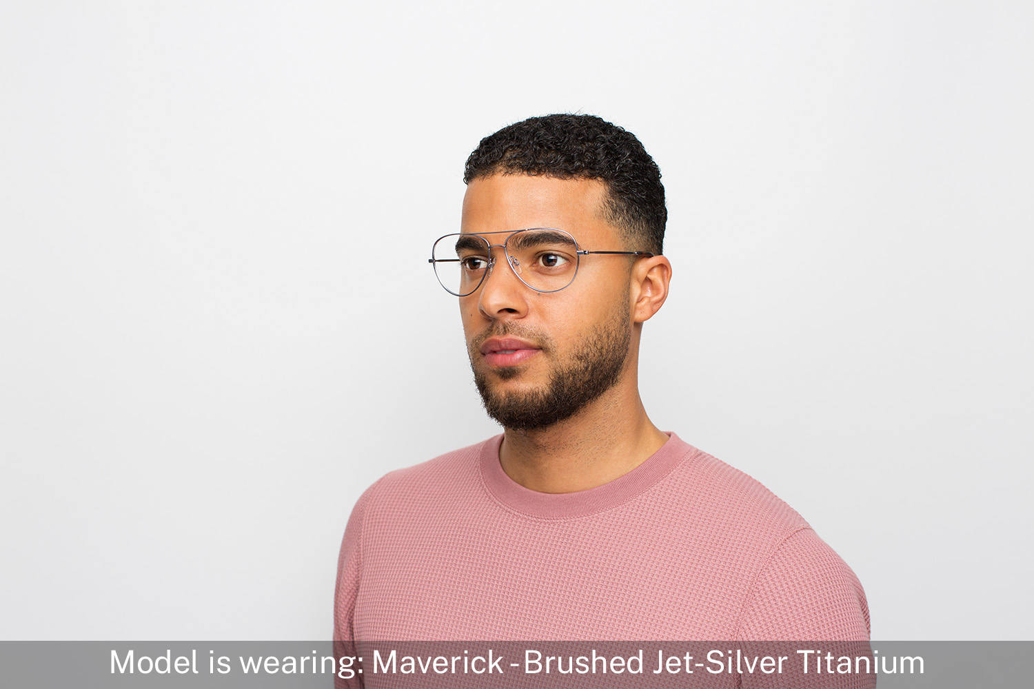 Maverick | Brushed Jet-Silver Titanium - 5