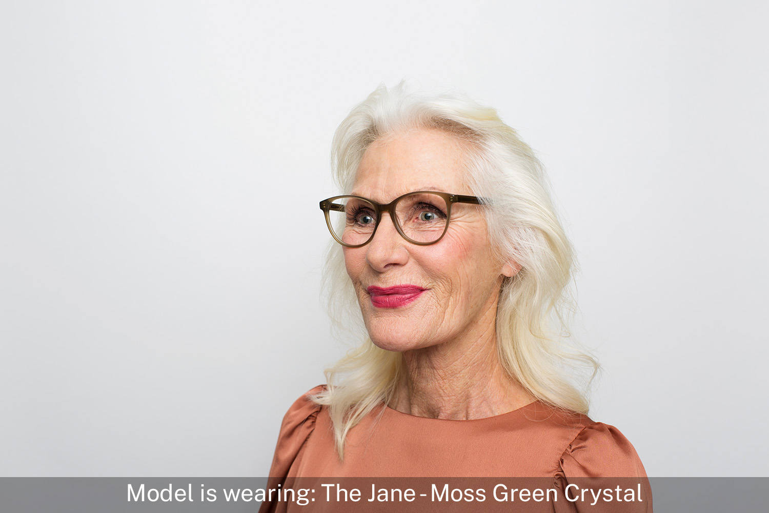 The Jane | Moss Green Crystal - 5