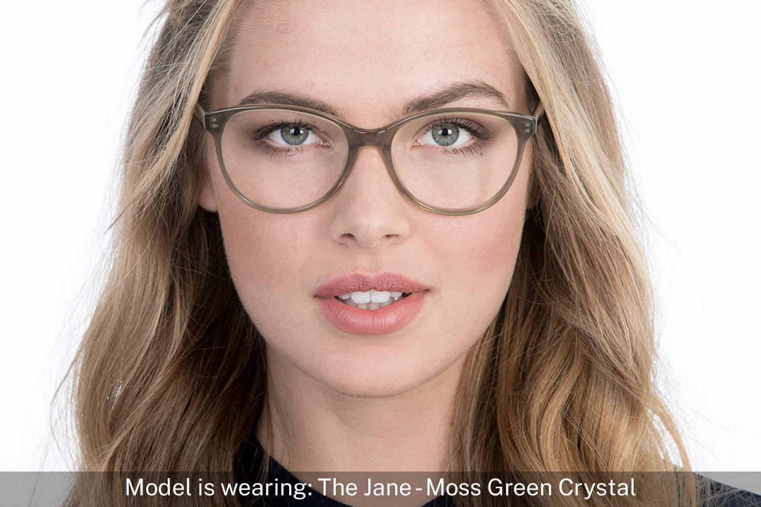 The Jane | Moss Green Crystal - 6