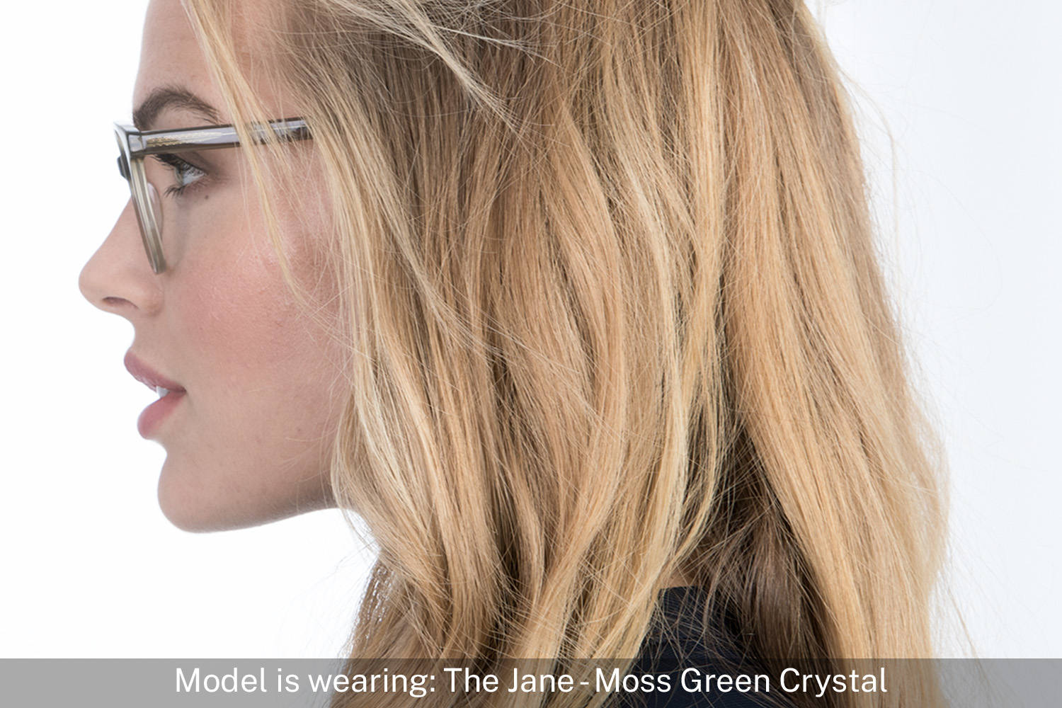 The Jane | Moss Green Crystal - 8